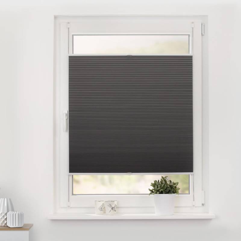 LICHTBLICK ORIGINAL Wabenplissee "Thermo-Plissee Klemmfix ohne Bohren, Verdunkelung, verspannt" verdunkelnd Tag- und Nacht-Funktion  energiesparend ohne Bohren verspannt energiesparend, Thermo-beschichtet von Lichtblick Original