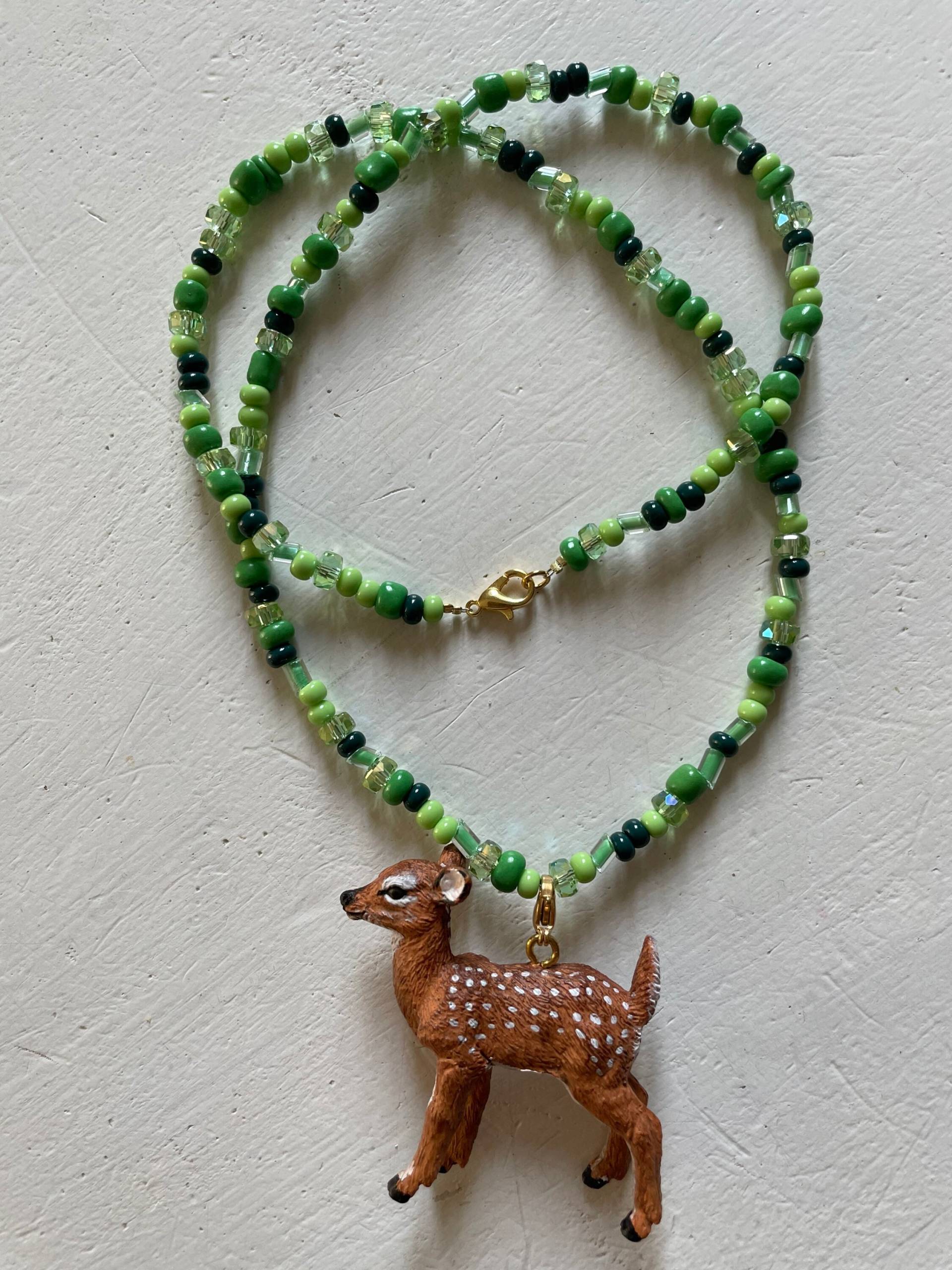 Bambi-Perlenkette von LichtiStrickDeluxe