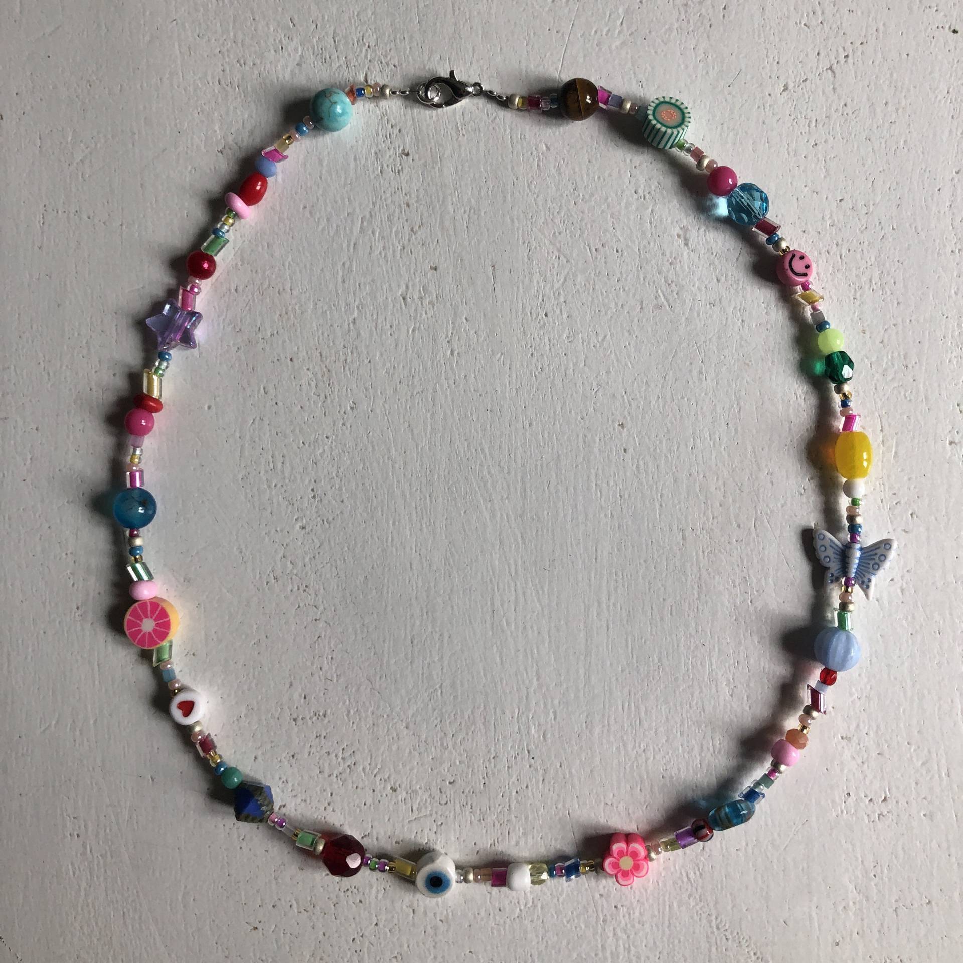 Perlenkette „Sweet" | Silber von LichtiStrickDeluxe