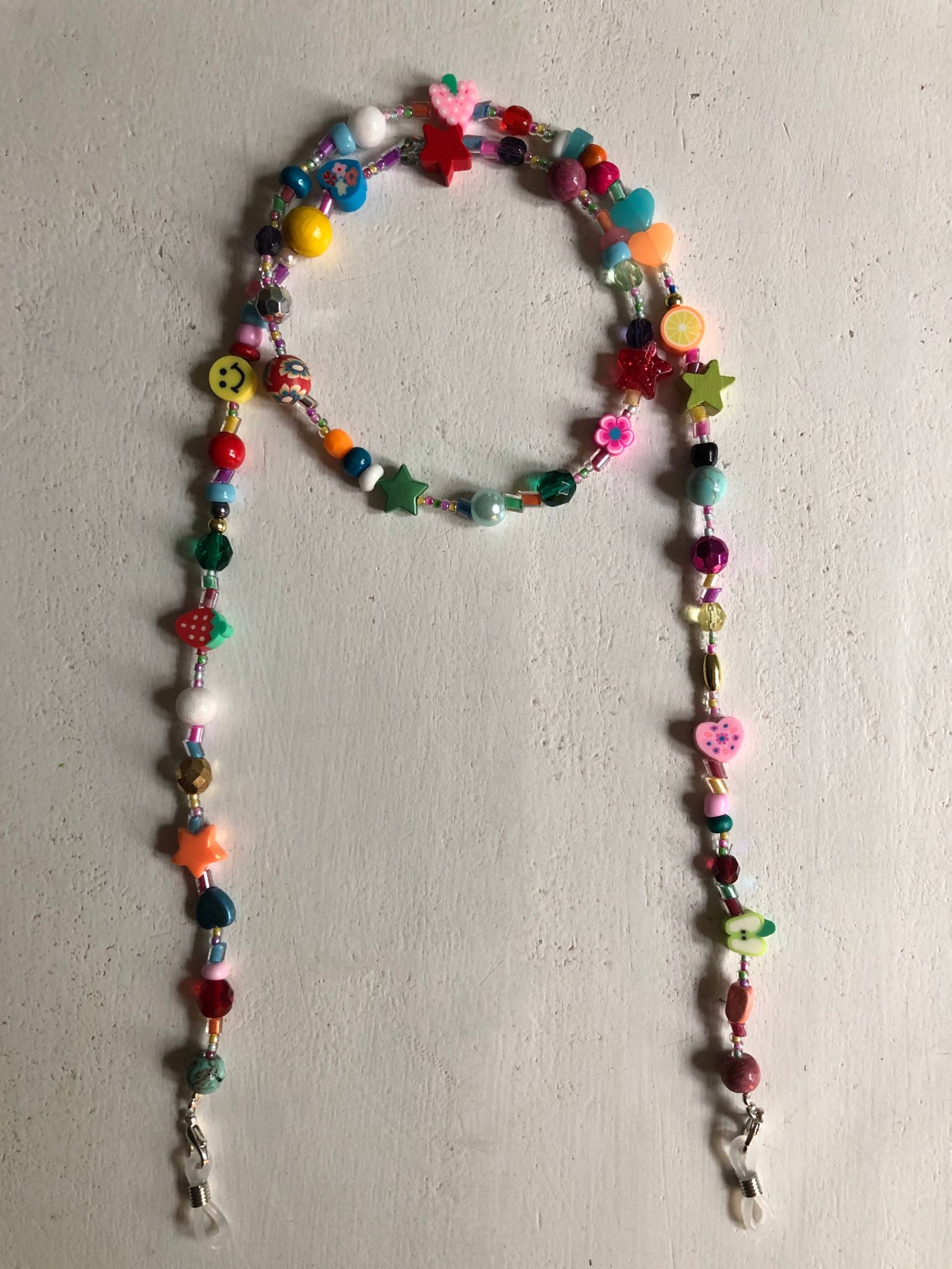Sweet Perlen-Brillenkette von LichtiStrickDeluxe