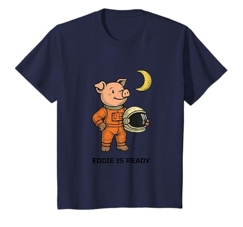 Kinder Eddie is ready T-Shirt Kinder Eddie is ready T-Shirt von Lichtwarm Design