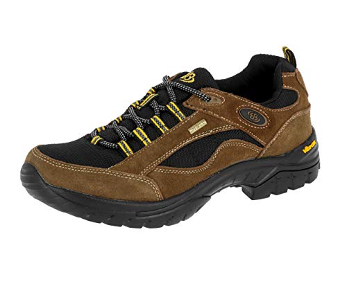 Brütting Grand Canyon Herren Trekking- & Wanderhalbschuhe, Braun/ Schwarz/ Gelb, 36 EU von Lico