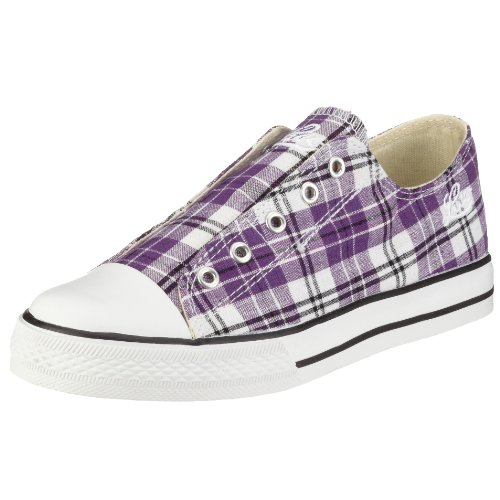 LICO Fly Low 180097, Damen Sneaker, violett, (lila-kariert), EU 37 von Lico