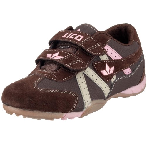 LICO Hardy V 530088, Mädchen Sneaker, braun, (braun-rosa-beige), EU 33 von Lico