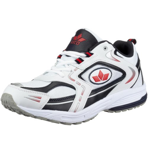 LICO Linus 110066, Herren Sportschuhe - Indoor, weiss, (weiss-marine-rot ), EU 44 von Lico