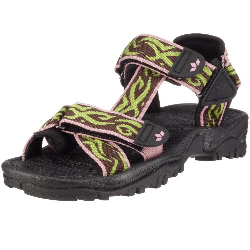 LICO Lorenzo V 400040, Damen Sandalen/Outdoor-Sandalen, braun, (braun-grün-rosa), EU 42 von Lico