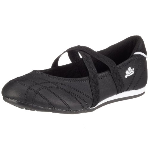 LICO Sissy 250221, Damen Ballerinas, schwarz, (schwarz-weiss), EU 39 von Lico