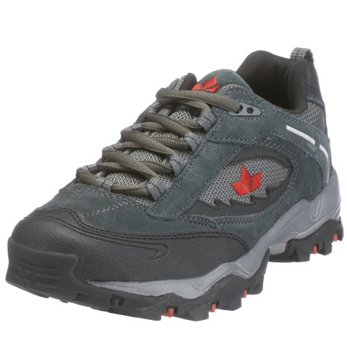 LICO Tempest 210007, Unisex - Erwachsene Sportschuhe - Wandern, grau, (grau-schwarz-rot ), EU 42 von Lico