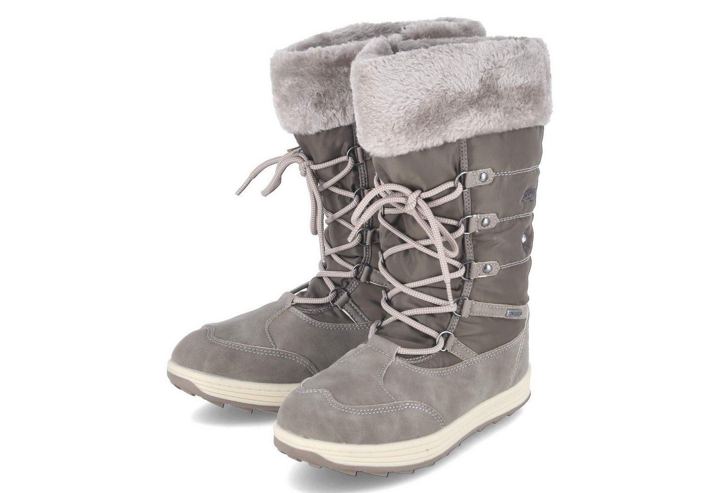 Lico Lico 720609 Mädchen Textil & Synthetik beige Winterstiefel von Lico