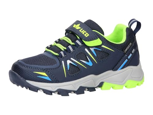 Lico Unisex Kinder Allen VS Cross-Laufschuh, marine/blau/lemon, 29 EU Lico Unisex Kinder Allen VS Cross-Laufschuh, marine/blau/lemon, 29 EU von Lico