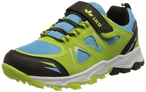 Lico Unisex Kinder Allen Vs Cross-Laufschuhe, Blau Lemon Schwarz, 38 EU von Lico