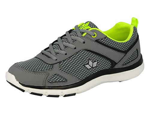 Lico Arigo Unisex Erwachsene Sneaker, Grau/ Lemon, 36 EU von Lico