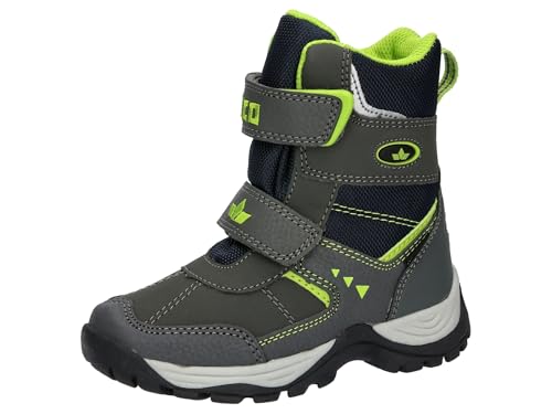 Lico Asker V Schneestiefel, grau/Marine/Lemon, 35 EU Lico Asker V Schneestiefel, grau/Marine/Lemon, 35 EU von Lico