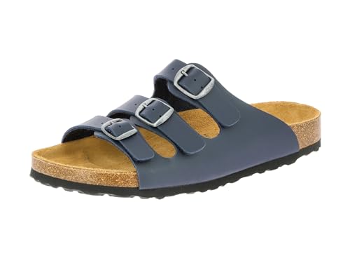 Lico BIOLINE CLASSIC Damen Pantoletten, Marine, 38 EU von Lico