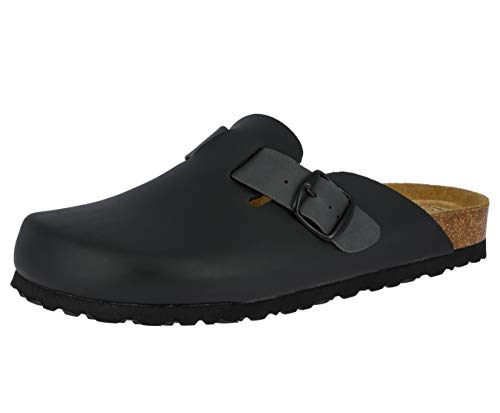 Lico BIOLINE CLOG SOFT Herren Clogs, Schwarz, 45 EU von Lico