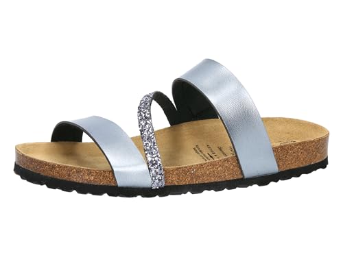 Lico BIOLINE GLITTER Damen Pantoletten, Anthrazit, 36 EU Lico BIOLINE GLITTER Damen Pantoletten, Anthrazit, 36 EU von Lico