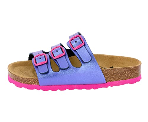 Lico BIOLINE KIDS Mädchen Pantoletten, Lila/ Pink, 39 EU von Lico