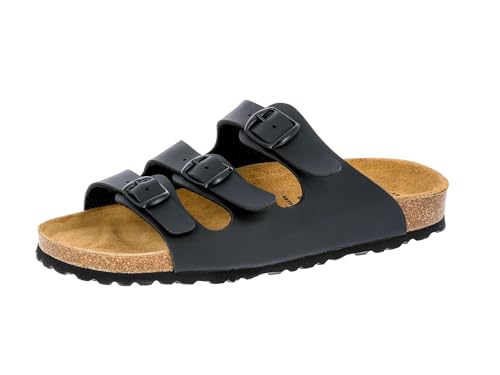 Lico BIOLINE LADY Damen Pantoletten, Schwarz, 37 EU von Lico