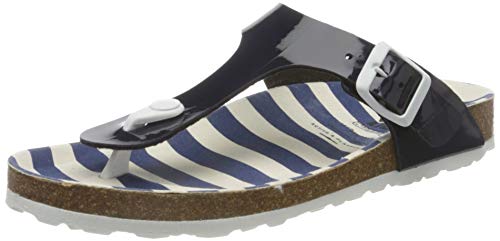 Lico BIOLINE TREND Damen Hausschuh, Marine, 36 EU von Lico