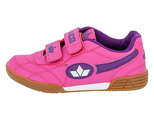 Lico Bernie V Unisex Kinder Multisport Indoor Schuhe, Pink/ Lila/ Weiß, 39 EU von Lico