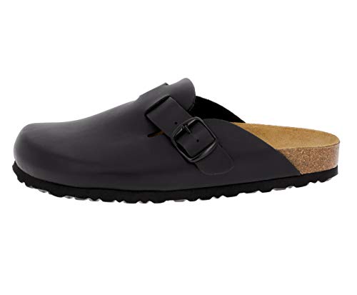 Lico BIOLINE CLOG Herren Pantoletten, Schwarz, 38 EU von Lico