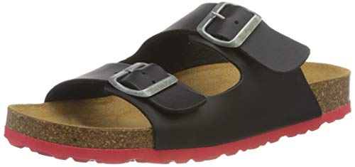 Lico Bioline Concrete Unisex Erwachsene Hausschuh, Schwarz, 50 EU von Lico