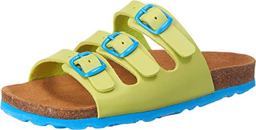 Lico Unisex Kinder BIOLINE KIDS Pantoletten, Lemon/ Blau, 29 EU von Lico