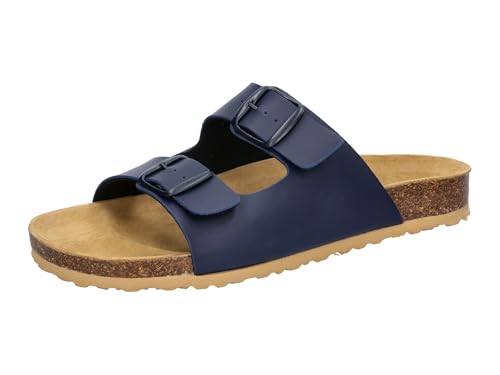 Lico Herren Pantolette Pantolette Bioline Man, Marineblau, 44 EU von Lico