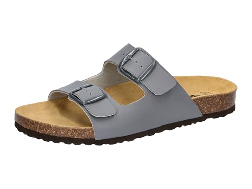 Lico Herren Pantolette Pantolette Bioline Man, grau, 46 EU Lico Herren Pantolette Pantolette Bioline Man, grau, 46 EU von Lico