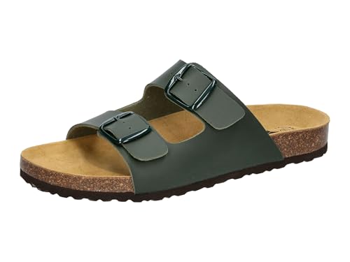 Lico Herren Pantolette Pantolette Bioline Man, grün, 40 EU Lico Herren Pantolette Pantolette Bioline Man, grün, 40 EU von Lico