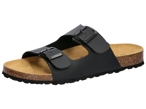 Lico Bioline Platino Damen Niedrige Hausschuhe, Schwarz, 39 EU von Lico