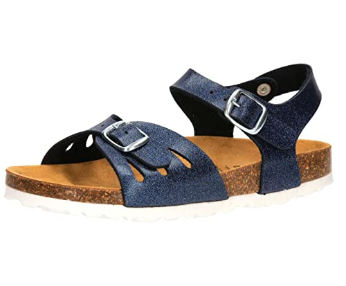 Lico Mädchen Bioline Sandal Hausschuh, marine, 28 EU von Lico