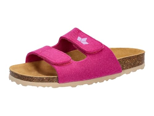 Lico Bioline Velcro Kids Hausschuhe, Bordeaux, 42 EU von Lico
