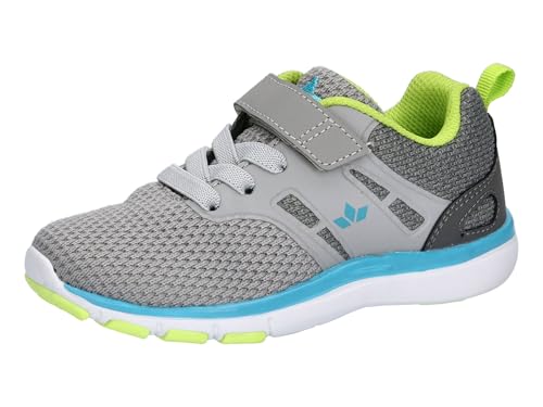 Lico Bongo VS Sneaker, Grau/Lemon/Petrol, 36 EU von Lico