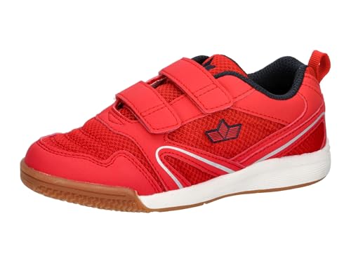 Lico Unisex Kinder Boulder V Hallenturnschuhe, Rot Marine, 39 EU von Lico