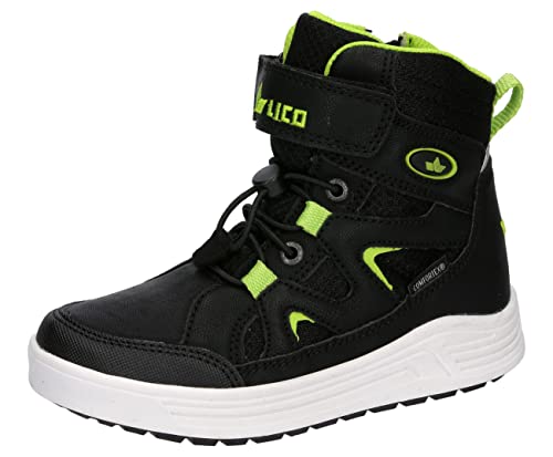 Lico Camillo VS Schneestiefel, schwarz/Lemon, 29 EU von Lico