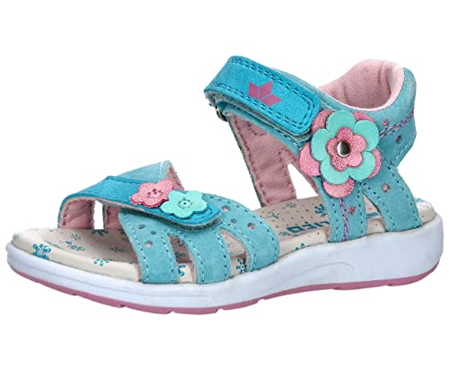 Lico Mädchen Cassandra V Sandale, türkis, 30 EU Lico Mädchen Cassandra V Sandale, türkis, 30 EU von Lico