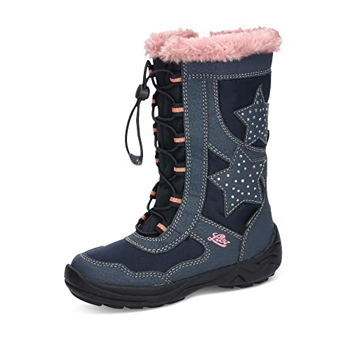 Lico Mädchen Cathrin Schneestiefel, Marine Rosa, 36 EU von Lico