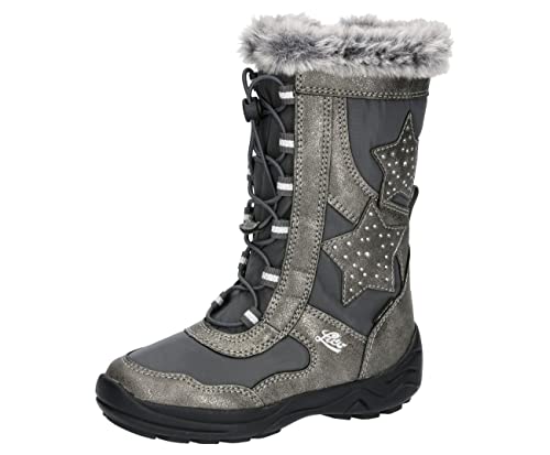 Lico Cathrin Schneestiefel, grau/Silber, 25 EU von Lico