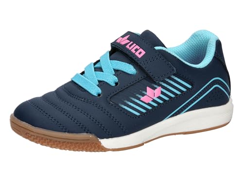 Lico Chaska VS Hallenturnschuhe, Marine/Türkis/Rosa, 31 EU Lico Chaska VS Hallenturnschuhe, Marine/Türkis/Rosa, 31 EU von Lico