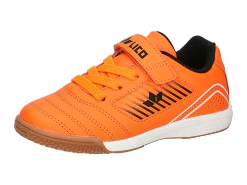 Lico Chaska VS Hallenturnschuhe, Orange/Schwarz, 35 EU von Lico