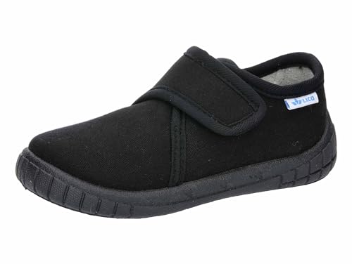 Lico Cookie Boy Hausschuh, Schwarz, 26 EU von Lico