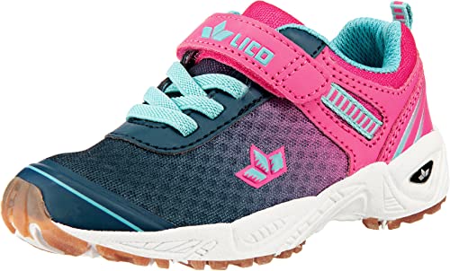 Lico Mädchen Barney Vs Multisport Indoor Schuhe, Marine Pink Türkis, 36 EU von Lico