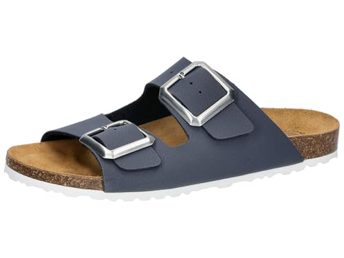 Lico Damen Bioline Lady Style Pantoletten, Blau, 39 EU von Lico
