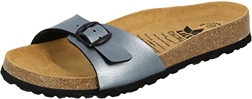 Lico Damen Bioline Once More Pantoletten, Anthrazit, 37 EU Lico Damen Bioline Once More Pantoletten, Anthrazit, 37 EU von Lico