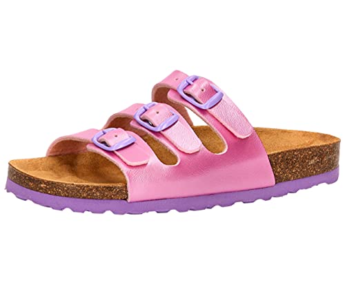 Lico Damen Bioline Pantoletten, Rosa Pink Pink, 29 EU Lico Damen Bioline Pantoletten, Rosa Pink Pink, 29 EU von Lico