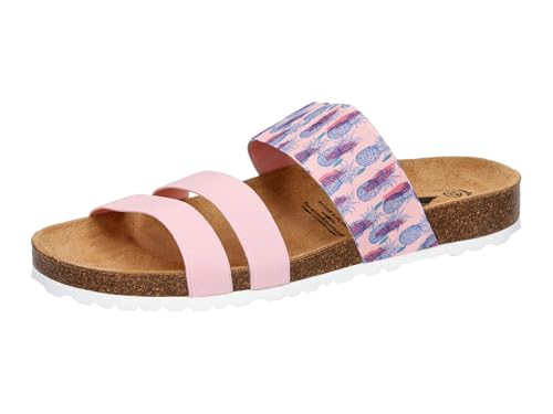 Lico Damen Bioline Summer Hausschuh, rosa, 37 EU von Lico