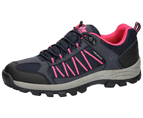 Lico Damen Fraser Cross-Laufschuh, Marine/pink, 38 EU von Lico