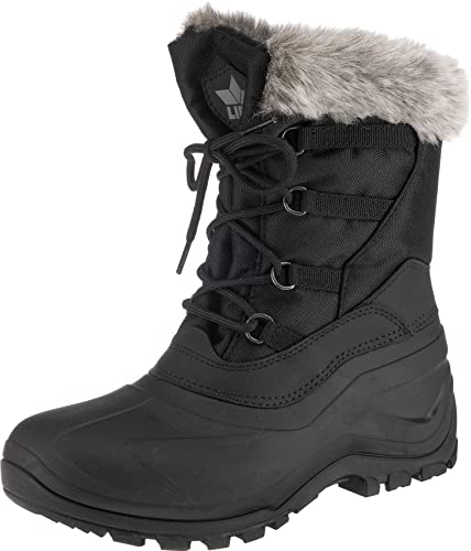 Lico Merthe Damen Gummistiefel, Schwarz, 38 EU von Lico