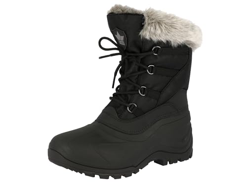 Lico Merthe Damen Gummistiefel, Schwarz, 38 EU von Lico